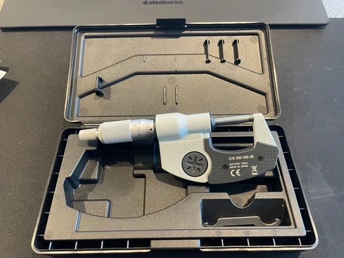 Mitutoyo 293-340-30 Digimatic Digital Micrometer, 0-1", .00005" Resolution