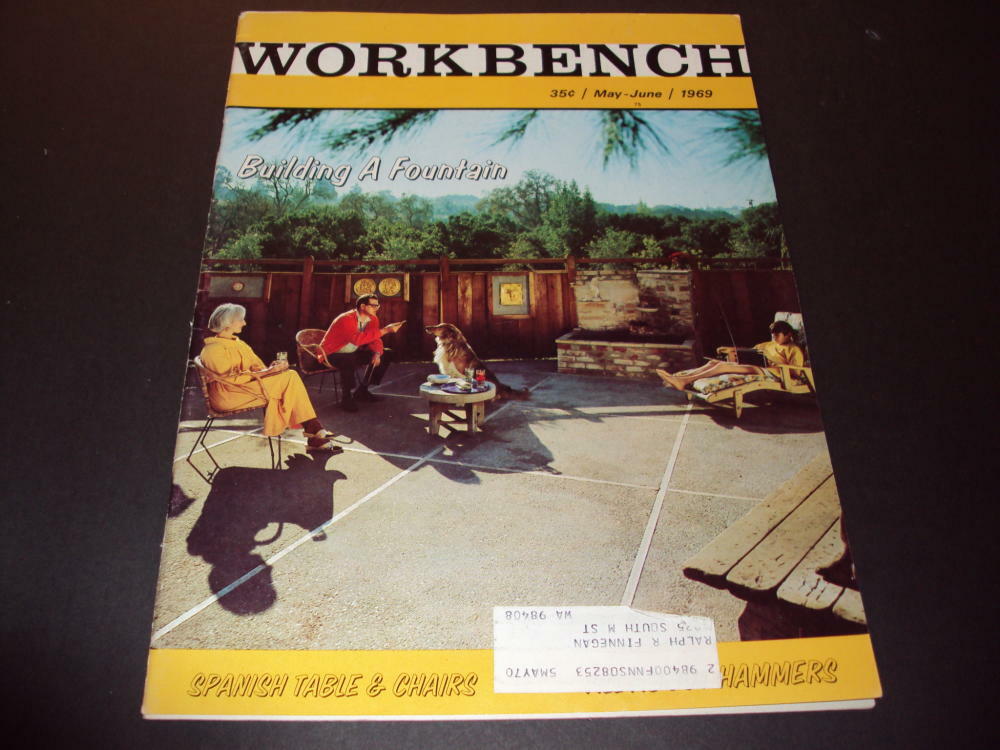 Workbench May-June 1968 Building A Fountain ID:43069
