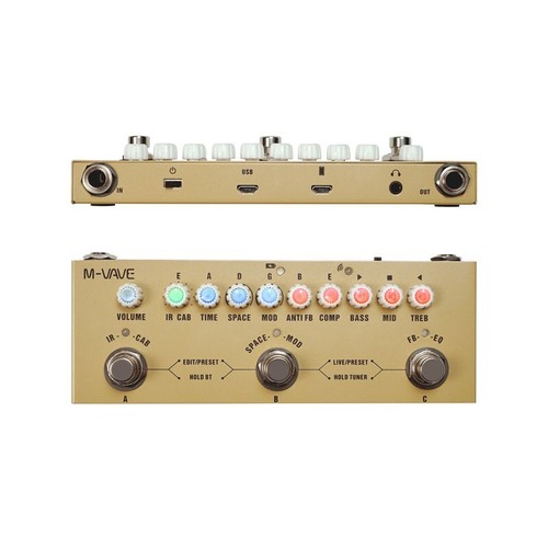 Cube Baby AC Gitarren-Effekt-Pedal für Musik spielen & Handy-Aufnahme - Bild 3 von 5