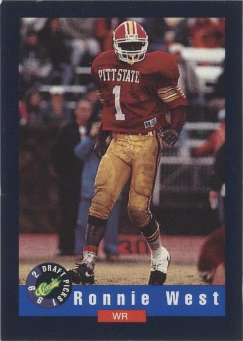1992 Classic Draft Picks Ronnie West #34 - 1 of 2