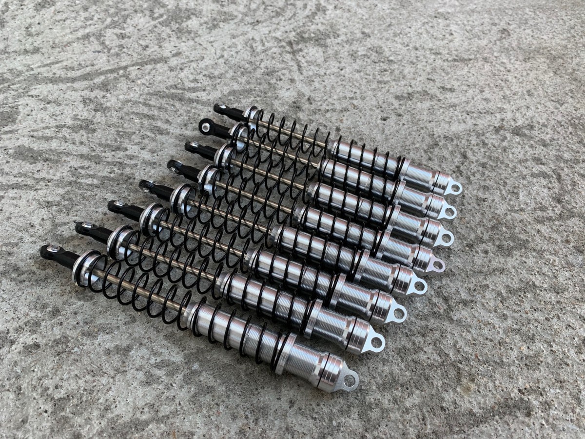 Aluminum Shock for HPI Savage 21, 2.5 XL, K4.6 Silver | eBay