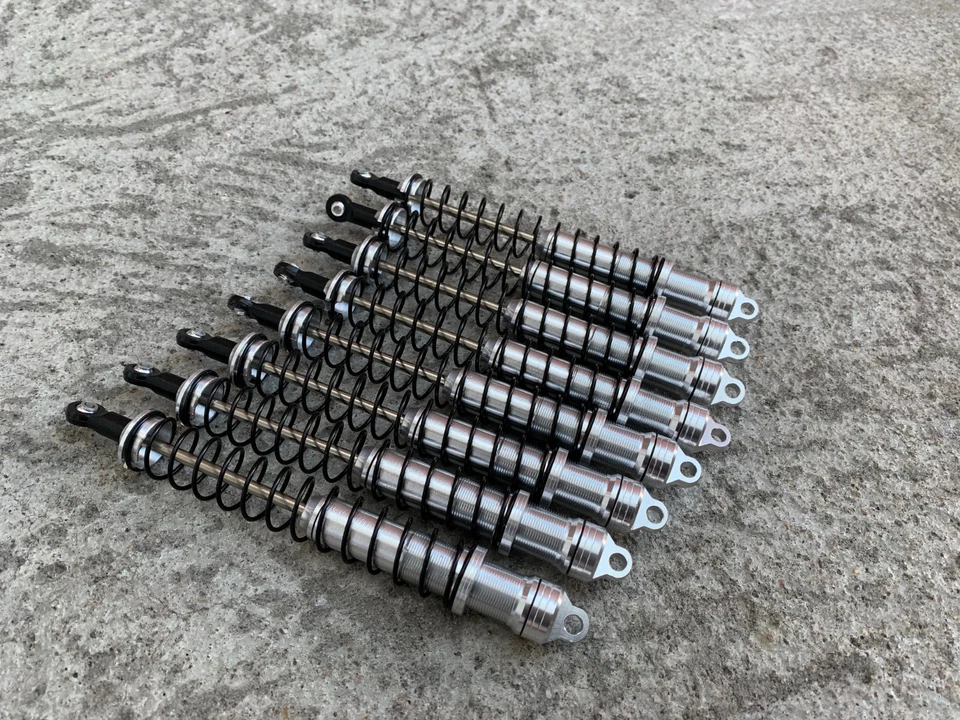 Aluminum Shock for HPI Savage 21, 2.5 XL, K4.6 Silver  - Image 2 of 3