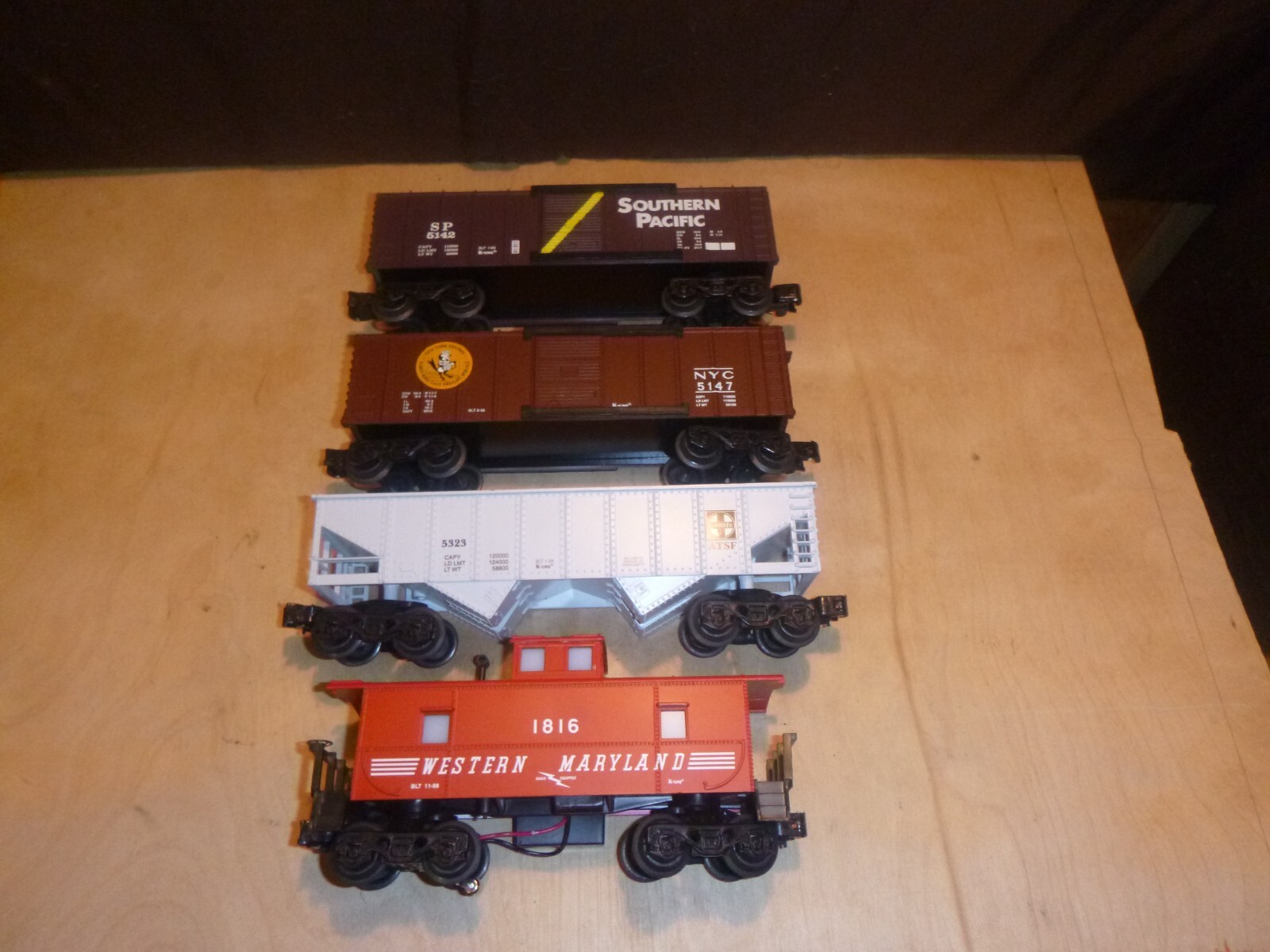 KLINE TRAINS BEAUTIFUL! WESTERN MARYLAND K1902 DIESEL FREIGHT SET eBay