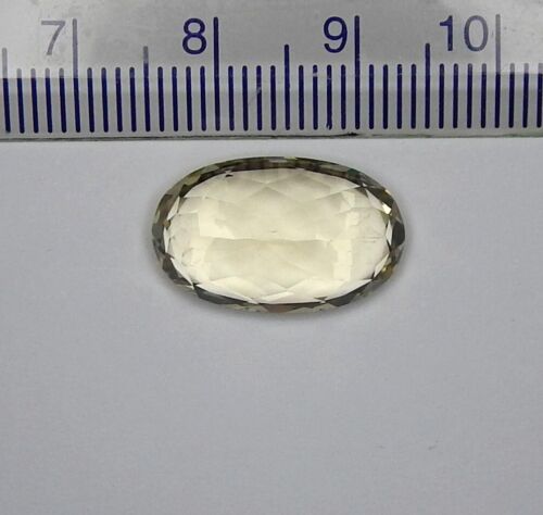 Pietra solare Oregon 10 ct rame iridescente Schiller naturale estratto non riscaldato ovale USA - Foto 5 di 5