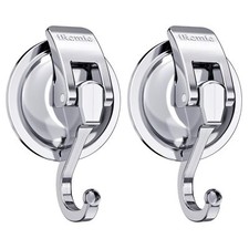 Heavy Duty Vacuum Suction Cup Hooks 2Pack Specialized for Kitchen Bathroom Re...