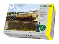 Minitrix 11160 - Digital-Startpackung GüTerzug Mit Br 217 Db Ep.Vi - Spur N