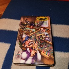 Crayola 2003 100th Anniversary Tin Discontinued Colors 64 pack All NEW