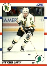 1990-91 Score #244 Stewart Gavin - HKY