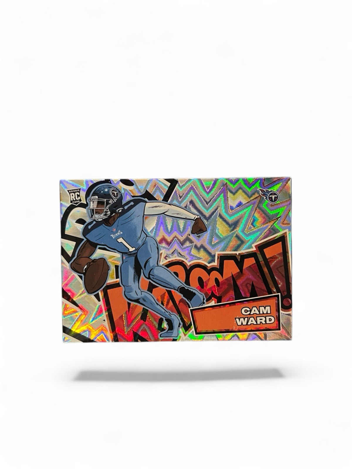 2025 Panini Absolute - Kaboom! Horizontal Cameron Ward #31 (RC) Titans NFL