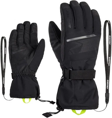 ZIENER Ski Snowboard handschuhe GENTIAN AS Handschuh 2025 black Gloves Winter
