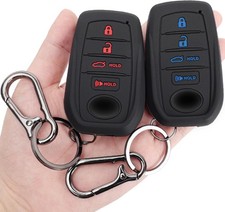 Key Fob Cover Fit for Toyota 2025 Camry, Soft Silicone Shell Case...