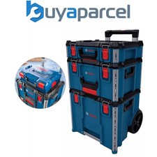 Bosch Professional 3 Piece L-BOXX Contractor Set Case Trolley System 1600A037DY