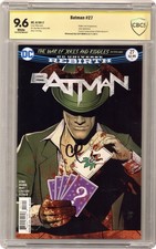 Batman #27A Janin CBCS 9.6 Witnessed Sig Clay Mann 2017 18-07F87AD-047
