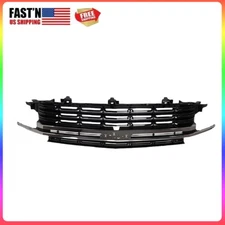 Front Grille For 2021-2024 Chevy Tahoe / Suburban HC Style Gloss Black
