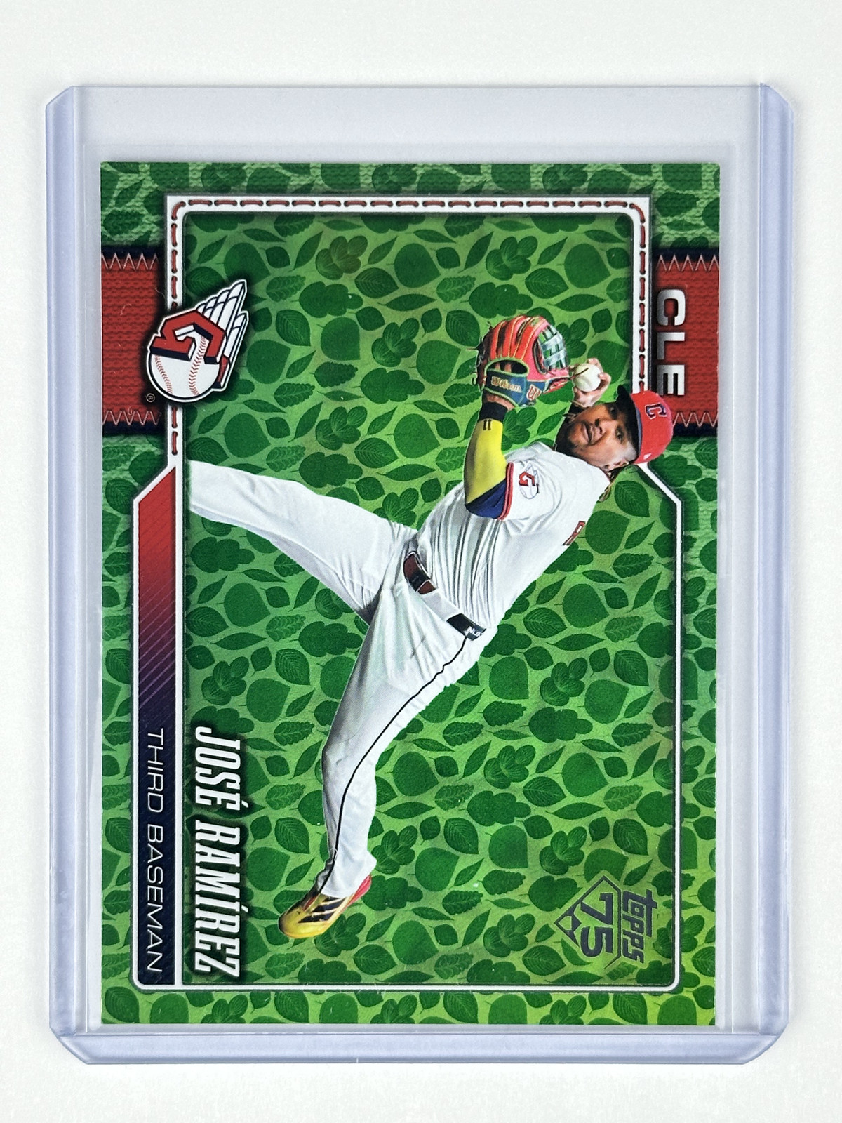 2026 Topps Series 1 - Jose Ramirez Holiday Flowers - OlavareVault