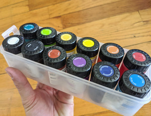 Yasutomo Niji Artist Gouache, Set of 12 Colors