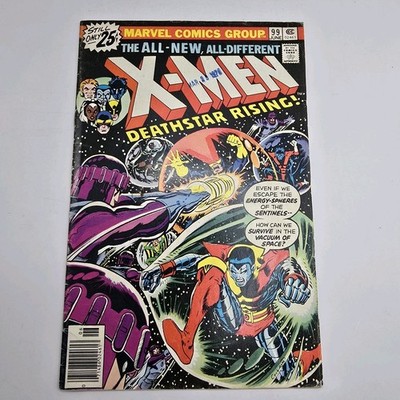 Marvel Comics X-Men #99 Cyclops Storm Wolverine Bronze Age 1976 Deathstar Rising