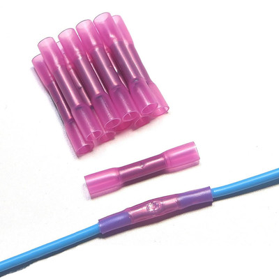 20 Stück 22-16 AWG Wasserdichte Kabelverbinder BHT1.25,Stoßverbinder mit Schrump