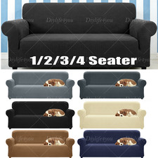 Sofabezug Ecksofa L Form Ecksofa Stretch Sofa Überzug Couchbezug 1/2/3/4 Sitzer
