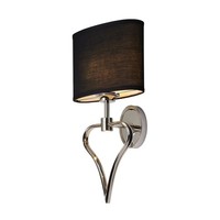 Dekorative Badlampe Led In Chrom Herz Form Spritzwasserdicht IP44 Wand Leuchte