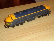 VINTAGE TRIANG R159 DOUBLE ENDED TRANSCONTINENTAL DIESEL POWER CAR OO GAUGE