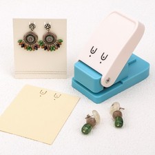 Earring Display Card Hole Punch Tool Craft Paper Punchers for DIY Jewelry Cards