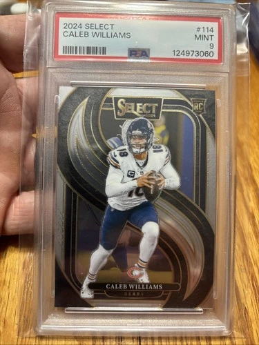 2024 PANINI SELECT #114 CALEB WILLIAMS PSA 9