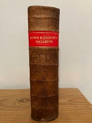 Town and Country Magazine 1769. With 26 plates & fold out song. Pub A. Hamilton