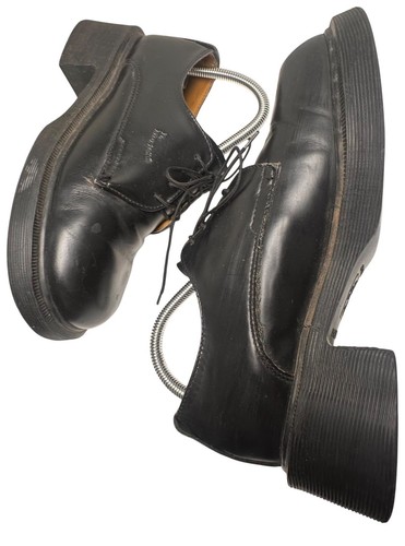 Vintage Doc Dr Martens schwarz Leder klobig Plateau Schnürschuh Oxford UK 5 US 7 Y2K