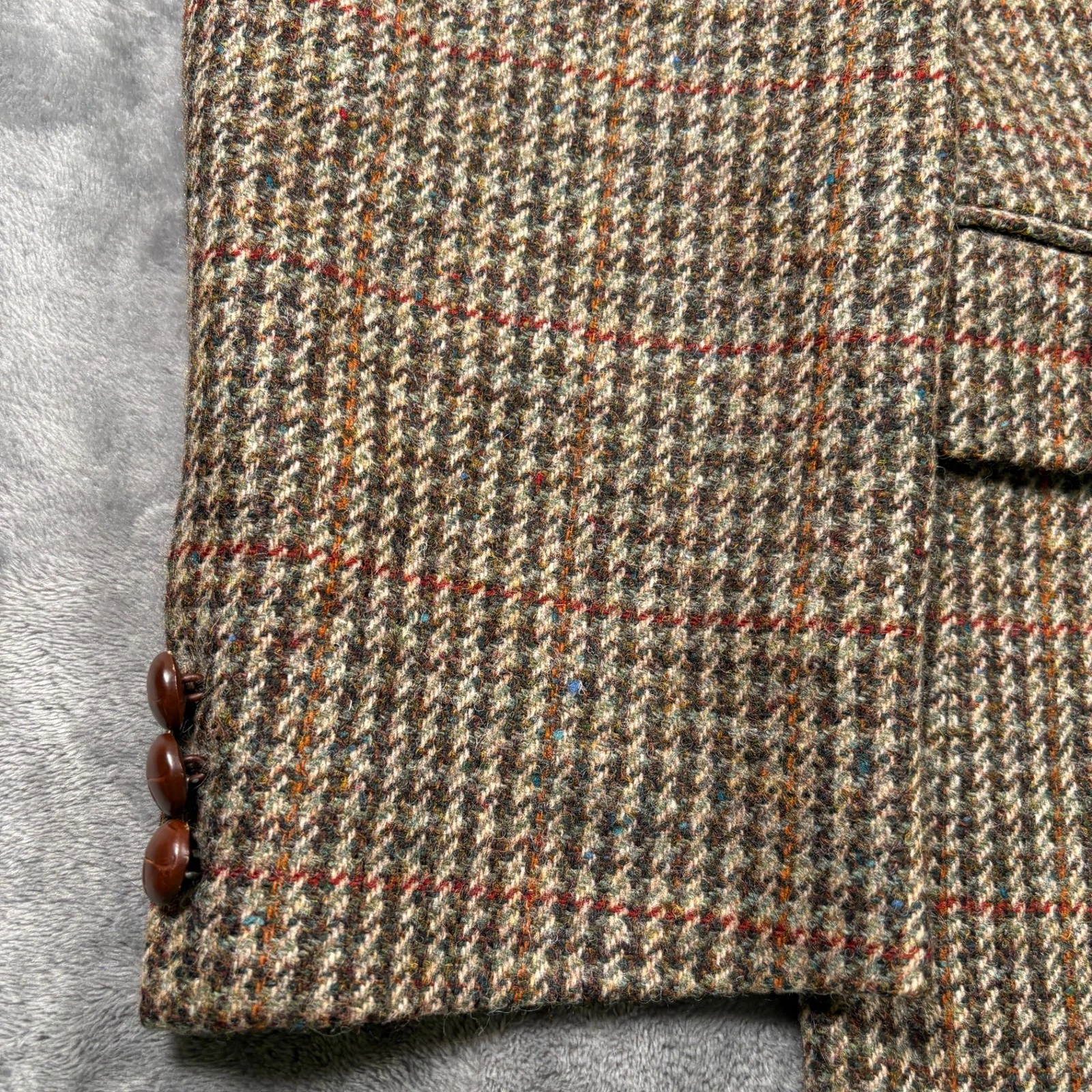 Brooks Brothers Blazer Sport Coat Mens 40 Multicolor Single Breasted Notch Lapel image 2