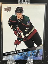 BRAYDEN BURKE        2020-21 Upper Deck Series 2    #499     YOUNG GUNS ROOKIE
