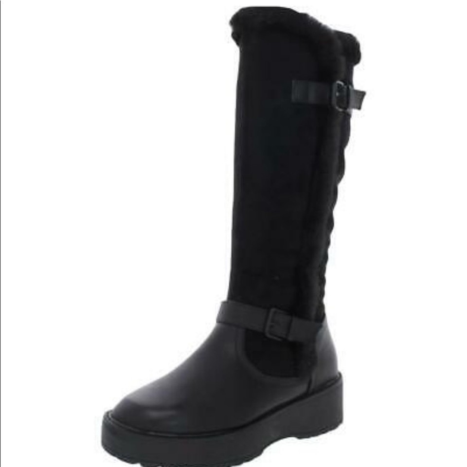 NWOT Women s Wanted Women s Black Stone Knee High Boots Sz 9 eBay