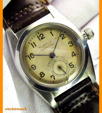 VTG 30's Rolex Oyster Perpetual Chronometer Bubbleback Original Sub Seconds Dial