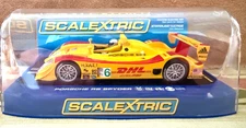 Scalextric 1/32 Porsche RS Spyder DHL #6 Slot Car