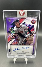 Hurston Waldrep 2025 Topps Pristine - Autographs Purple Refractor Atlanta Braves