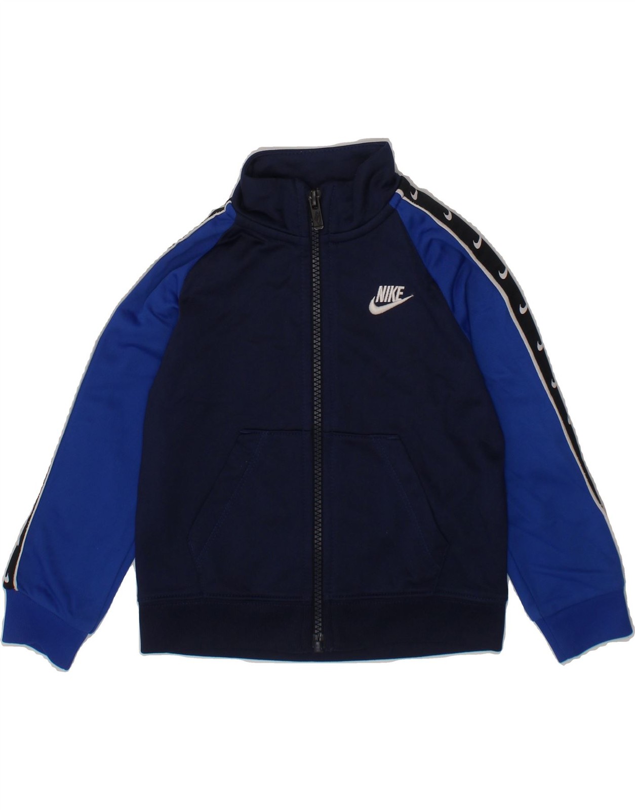 SACAI X NIKE NIKE Giacca Tuta Bambino Ragazzo Top 18 24 Mesi Blu Navy Colourblock BV12