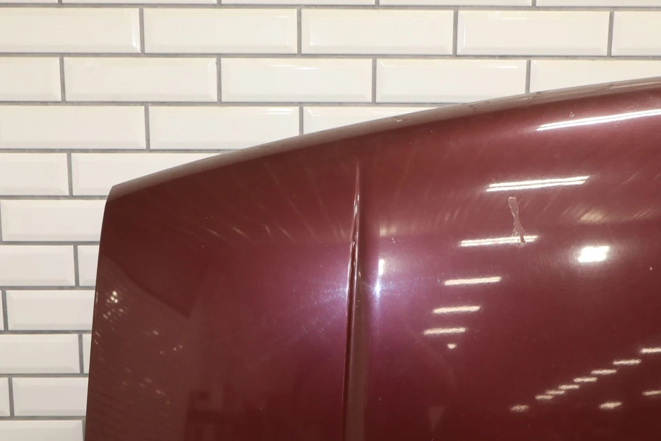 88-98 Chevy Truck SUV GMT400 OEM Hood Panel See Photos Carmine Red 51U Foto 2 de 4