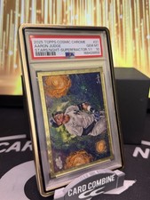 2025 Topps Cosmic Chrome Stars in the Night Aaron Judge Superfractor 1/1 PSA 10