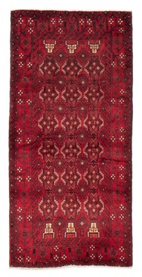 Traditional Vintage Hand-Knotted Area Rug 2'11'' x 5'11'' Oriental Wool Carpet