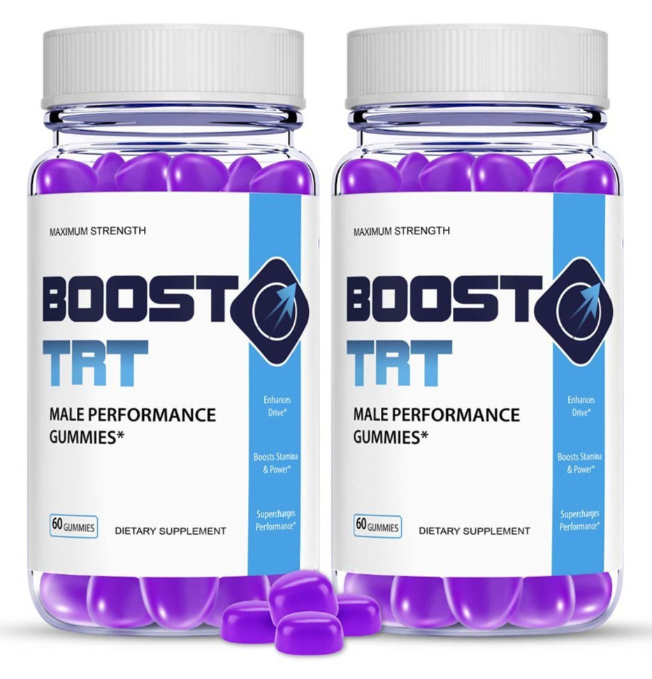 (2 Pack)Boost TRT Gummies, BoostTRT Male Performance Gummy for Men EXTRA POTENT