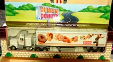 1994 Limited Edition Dunkin Donuts Tractor And Trailer Brand New In Original Box