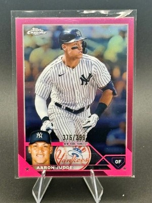 2023 Topps Chrome - Aaron Judge #62 Pink Refractor /399