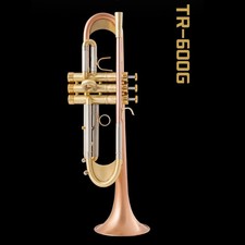 High Quality Trumpet B Flat Phosphor Bronze Brushed Silver Plated