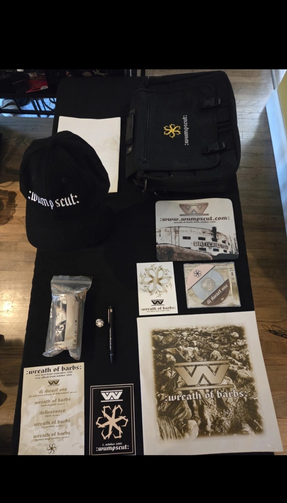 HUGE LOT of :WUMPSCUT: Box Set, CDs, Hoodies. Collector's, Limited, Reissued etc