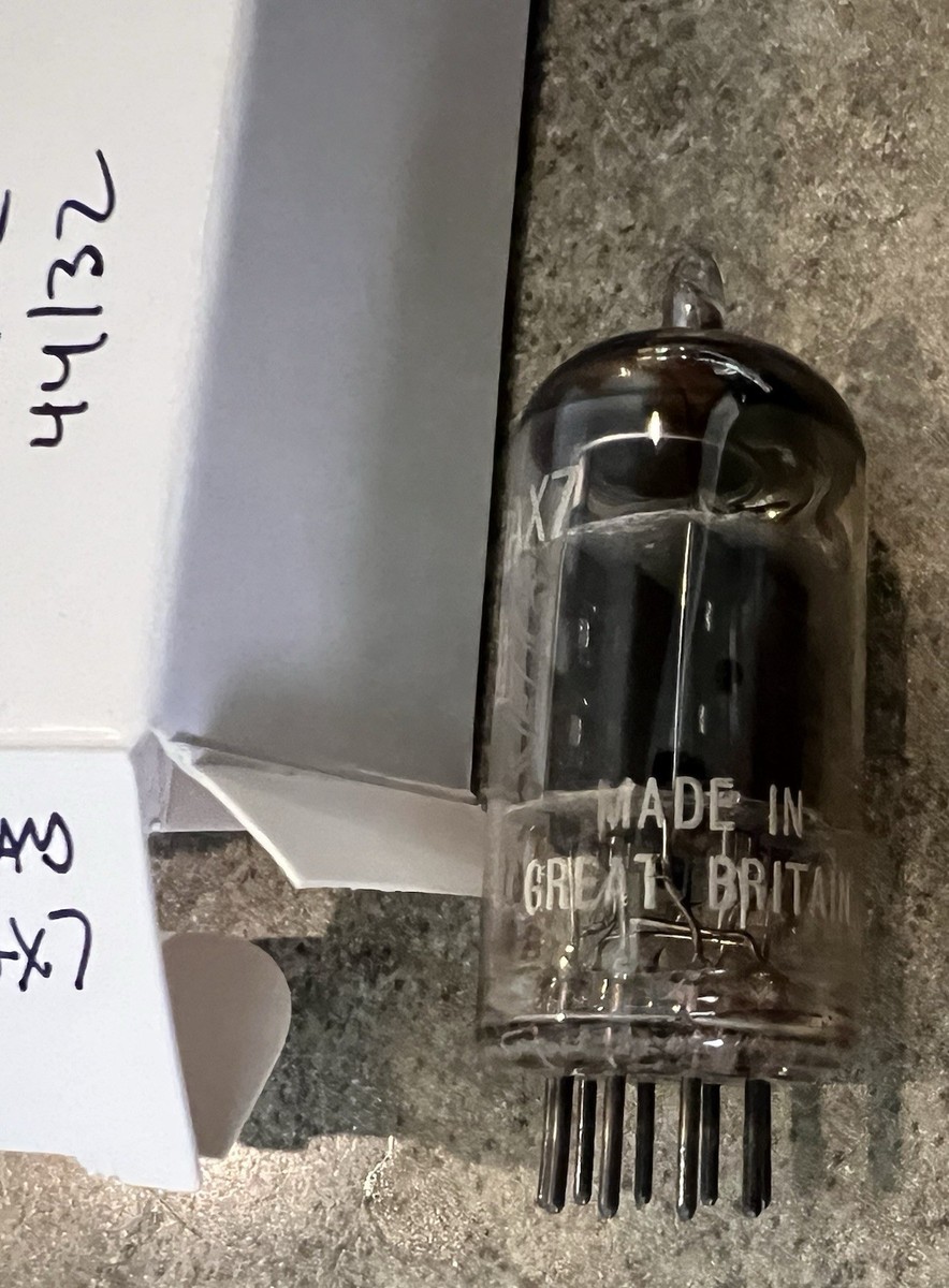 Vintage Mullard Great Britain ECC83 / 12AX7 Tube - tested | eBay
