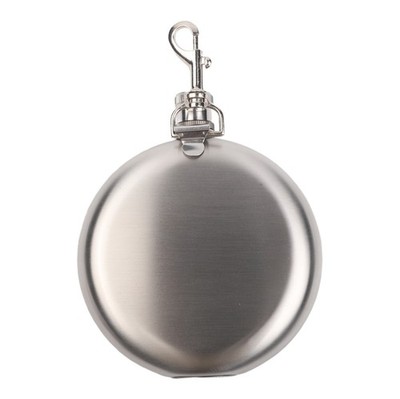 8Oz 240ml Stainless Steel Round Hip FlasksWine Bottle for Whiskey Liquor Camping