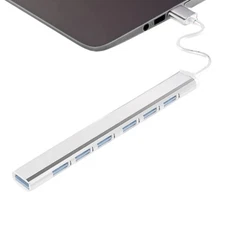 Ultra Thin USB Hub Laptop Docking Station Multiport With PC Laptop 