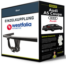 Starre Anhängerkupplung für AUDI A5 Coupe 06.2016-jetzt Typ F53/ F5P Westfalia