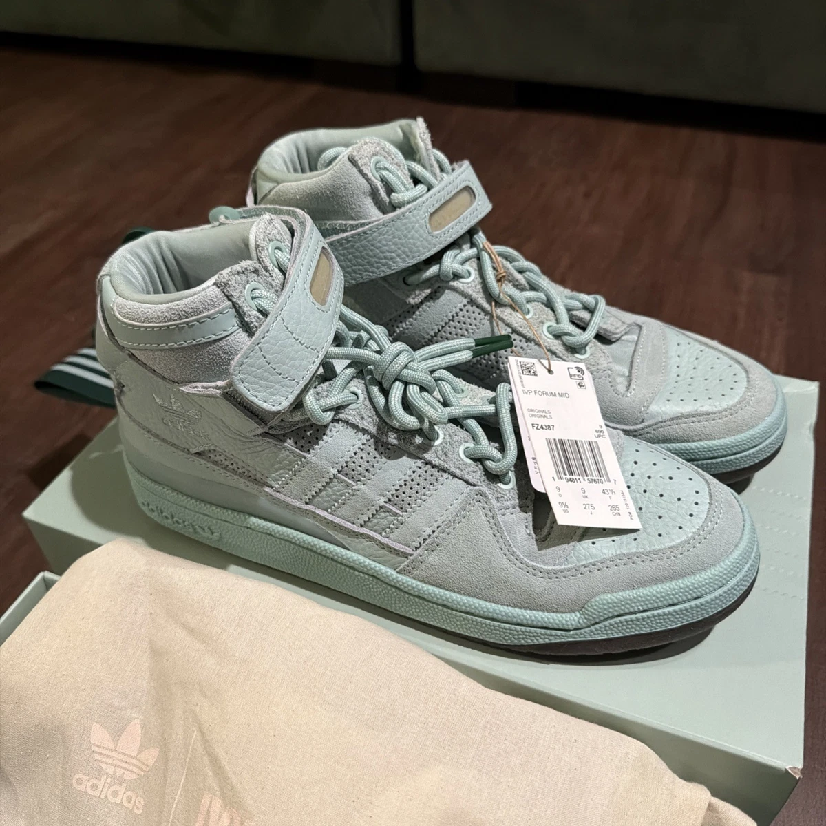 adidas Ivy Park x Forum Mid Green Tint | eBay display picture 1