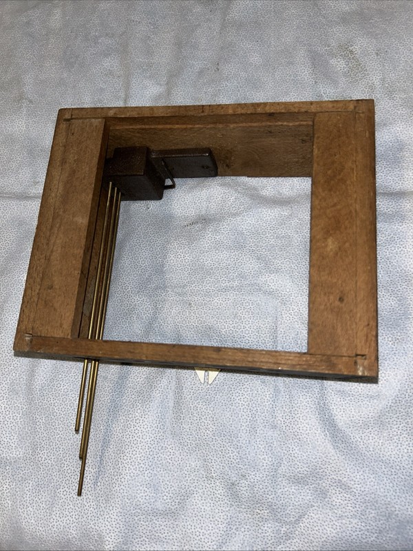Wall Clock Case With Chime Rods 